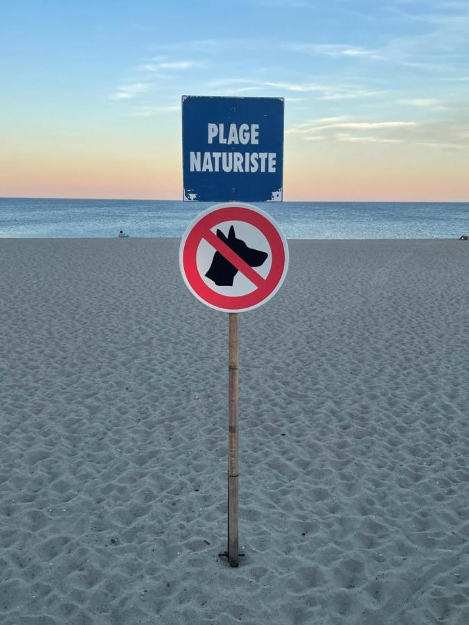 Ferienhaus In Residence Naturiste Direkt Am Strand Leucate Buitenkant foto